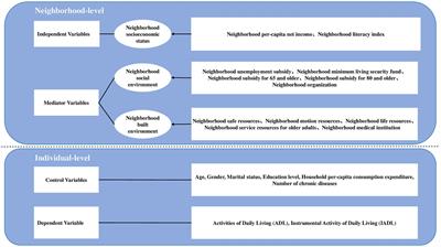 The effects of neighborhood socioeconomic status on ADL/IADL among Chinese older adults-neighborhood environments as mediators